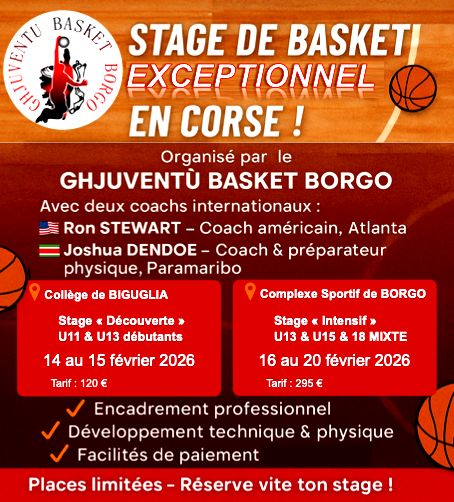 STAGE DE BASKET