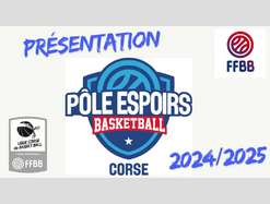 Prentation du Pe Espoir Corse 2024 2025